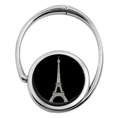 Accroche-sac Tour Eiffel Noire